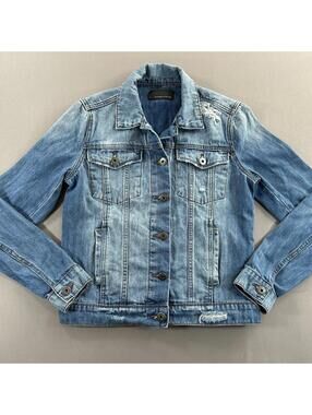 Articles of Society Denim Jean Jacket Womens Small Blue